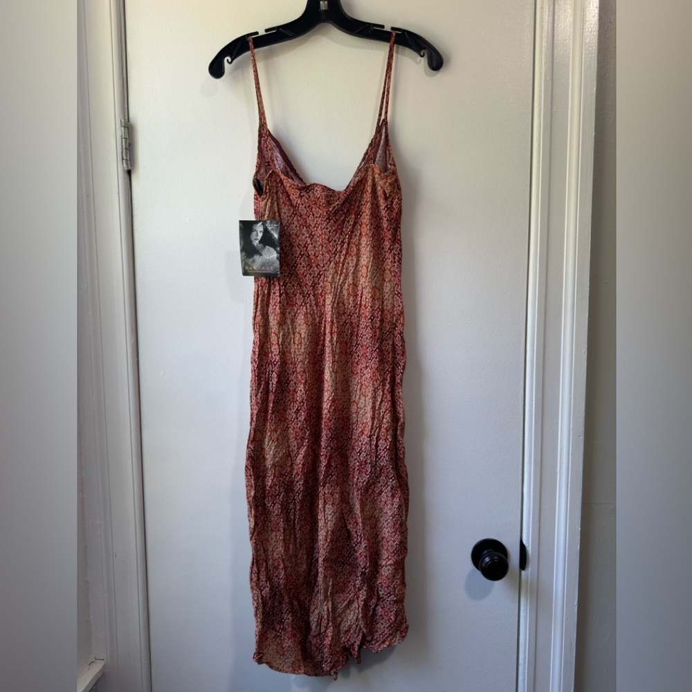 Vintage Rampage Clothing Company Rayon High Low Cottage core Dress Size 13 - Picture 5 of 11